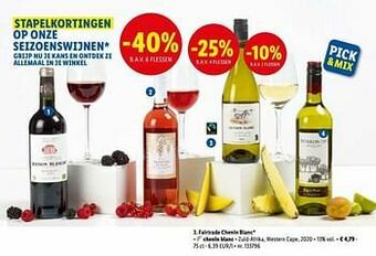 Lidl Fairtrade chenin blanc aanbieding