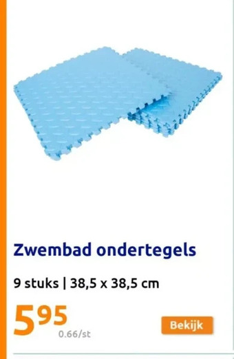 Action Zwembad ondertegels aanbieding