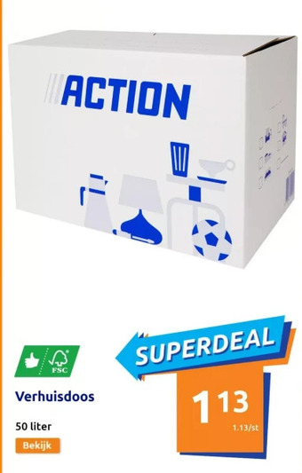 Action Verhuisdoos aanbieding
