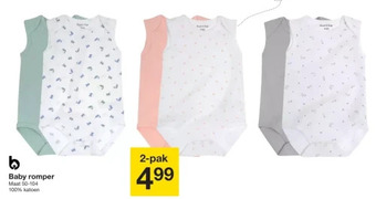 Zeeman Baby romper aanbieding