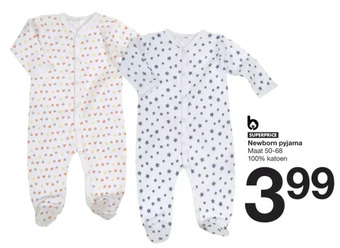 Zeeman Newborn pyjama aanbieding