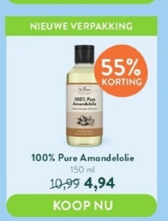 100% pure amandelolie 150 ml