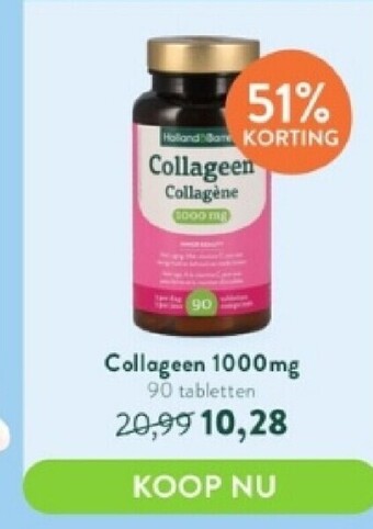 Collageen 1000 mg 90 tabletten