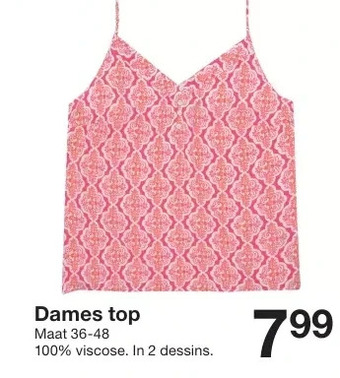 Zeeman Dames top aanbieding