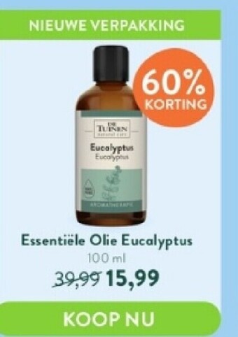 Holland & Barrett Essentiele olie eucalyptus 100 ml aanbieding