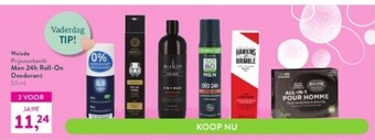 Holland & Barrett Men 24h roll-on deodorant 50 ml aanbieding