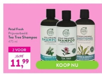 Holland & Barrett Tea tree shampoo 475 ml aanbieding
