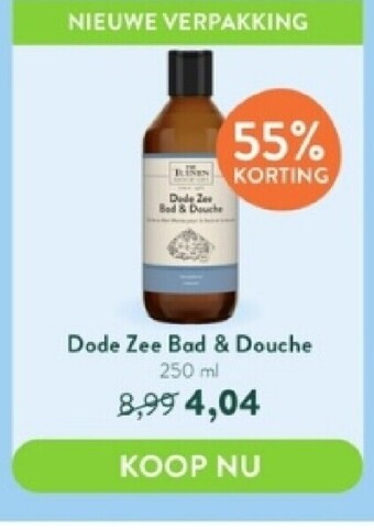 Holland & Barrett Dode zee bad & douche 250 ml aanbieding