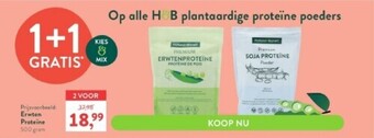 Holland & Barrett Erwten proteine 500 gram aanbieding