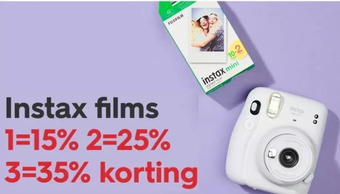 HEMA Instax films aanbieding