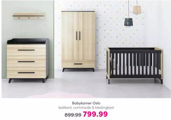 Baby & Tiener Babykamer Oslo aanbieding