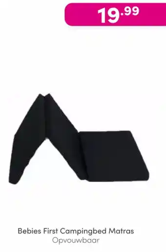 Baby & Tiener Bebies First Campingbed Matras aanbieding