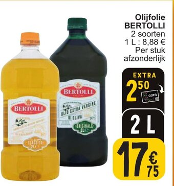 Cora BERTOLLI Olijfolie 2L aanbieding