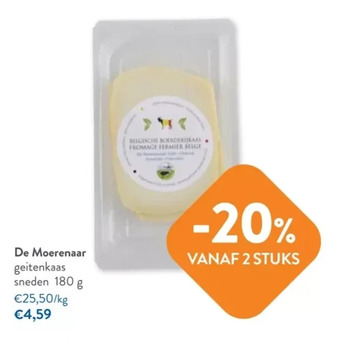 OKay De moerenaar geitenkaas sneden 180 g aanbieding