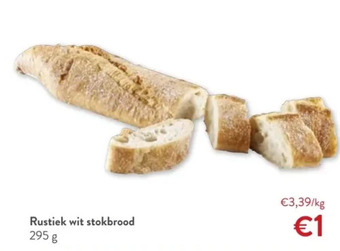 OKay Rustiek wit stokbrood 295 g aanbieding