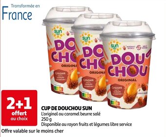 CUP DE DOUCHOU SUN 250g
