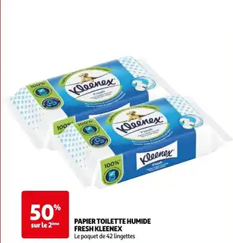 PAPIER TOILETTE HUMIDE FRESH KLEENEX
