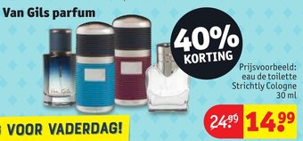 Kruidvat Van Gils parfum aanbieding