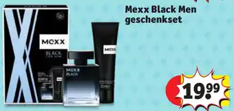 Kruidvat Mexx Black Men geschenkset aanbieding