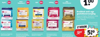 Kruidvat Kruidvat anti-age gezichtsverzorging aanbieding
