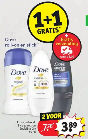2 x deo roll-on Invisible Dry 50 ml