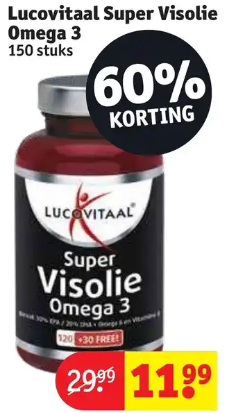 Lucovitaal Super Visolie Omega 3 150 stuks