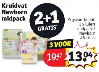 Kruidvat Kruidvat Newborn midpack aanbieding