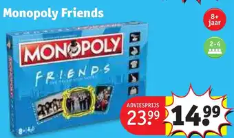Kruidvat Monopoly Friends aanbieding