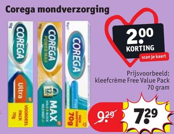 Kruidvat Corega mondverzorging aanbieding