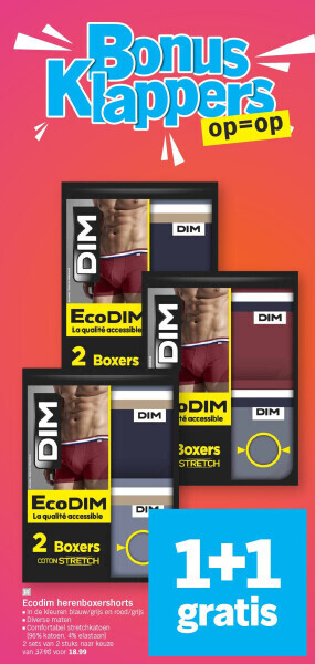 Ecodim herenboxershorts