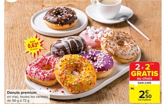 Carrefour Market Donuts premium aanbieding