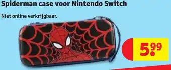 Spiderman case voor Nintendo Switch