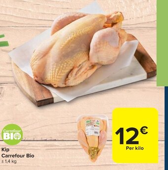 Carrefour Kip Bio aanbieding