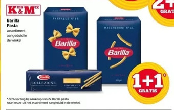 Spar Barilla pasta aanbieding