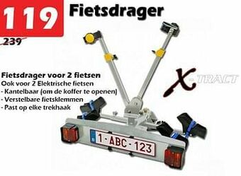 iTEK Fietsdrager aanbieding