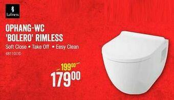 HandyHome Ophang-wc bolero rimless aanbieding