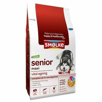 Zooplus 12kg Senior Maxi Vital Ageing Smolke Hondenvoer aanbieding