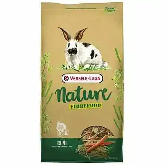 Zooplus Versele-Laga Nature Fibrefood Cuni Konijnenvoer - Dubbelpak: 2 x 8 kg* aanbieding
