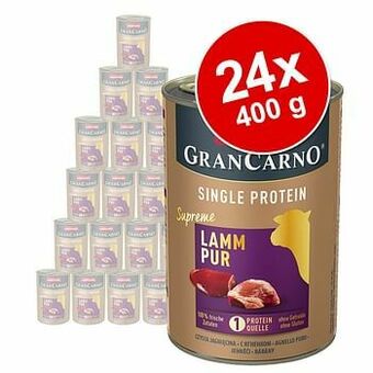 Zooplus 24x400g Adult Single Protein Supreme Puur Paardenvlees Animonda GranCarno Hondenvoer aanbieding