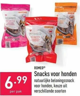 ALDI Snacks voor honden aanbieding