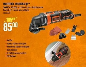 HandyHome Black + decker multitool mt300ka-qs aanbieding