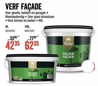 HandyHome Verf façade aanbieding