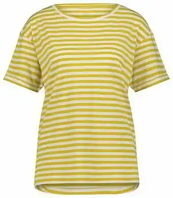 HEMA HEMA Dames T-shirt Strepen Geel (geel) aanbieding