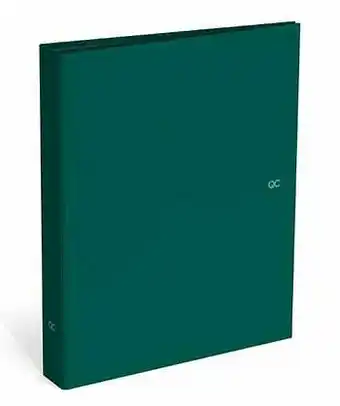 ToyChamp Quattro Colori Colour ringband A4 2R Emerald Green aanbieding