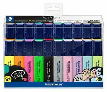 ToyChamp Textsurfer etui 20 kleuren aanbieding