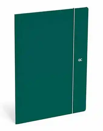 ToyChamp Quattro Colori Colour elastomap folio Emerald Gree aanbieding