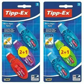 Tipp-Ex Micro Tape 2+1 GRATIS
