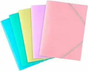 ToyChamp Pastel elastomap PP A4 aanbieding