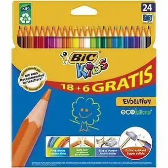 Bic Kids Evolution 18+6 GRATIS