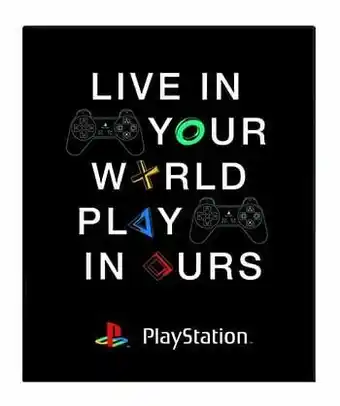 ToyChamp Playstation ringband A4 2R Live in your world, pla aanbieding
